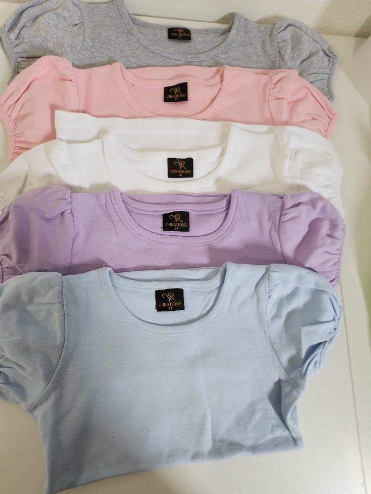 Shirts 100% cotton for girls/toddler