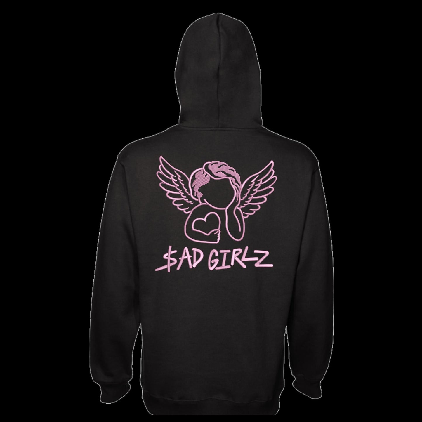 Sad Girlz Embroidery Hoodie