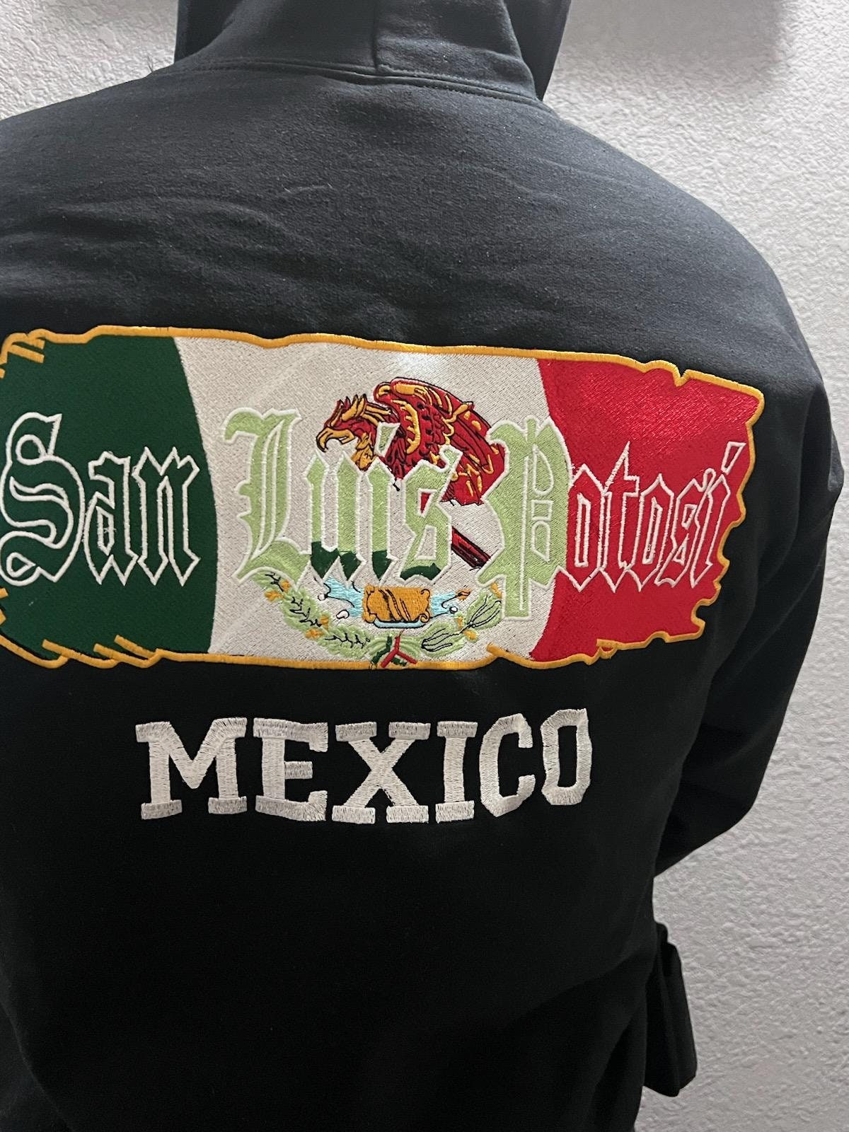 San Luis Potosi Mexico embroidery Hoodie... We have other states available!