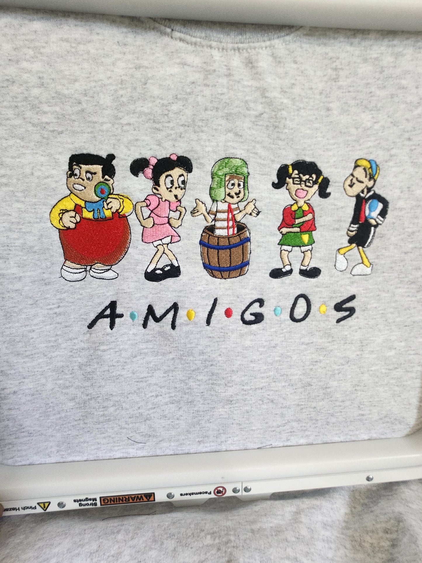 El Chavo Embroidered Amigos Sweater