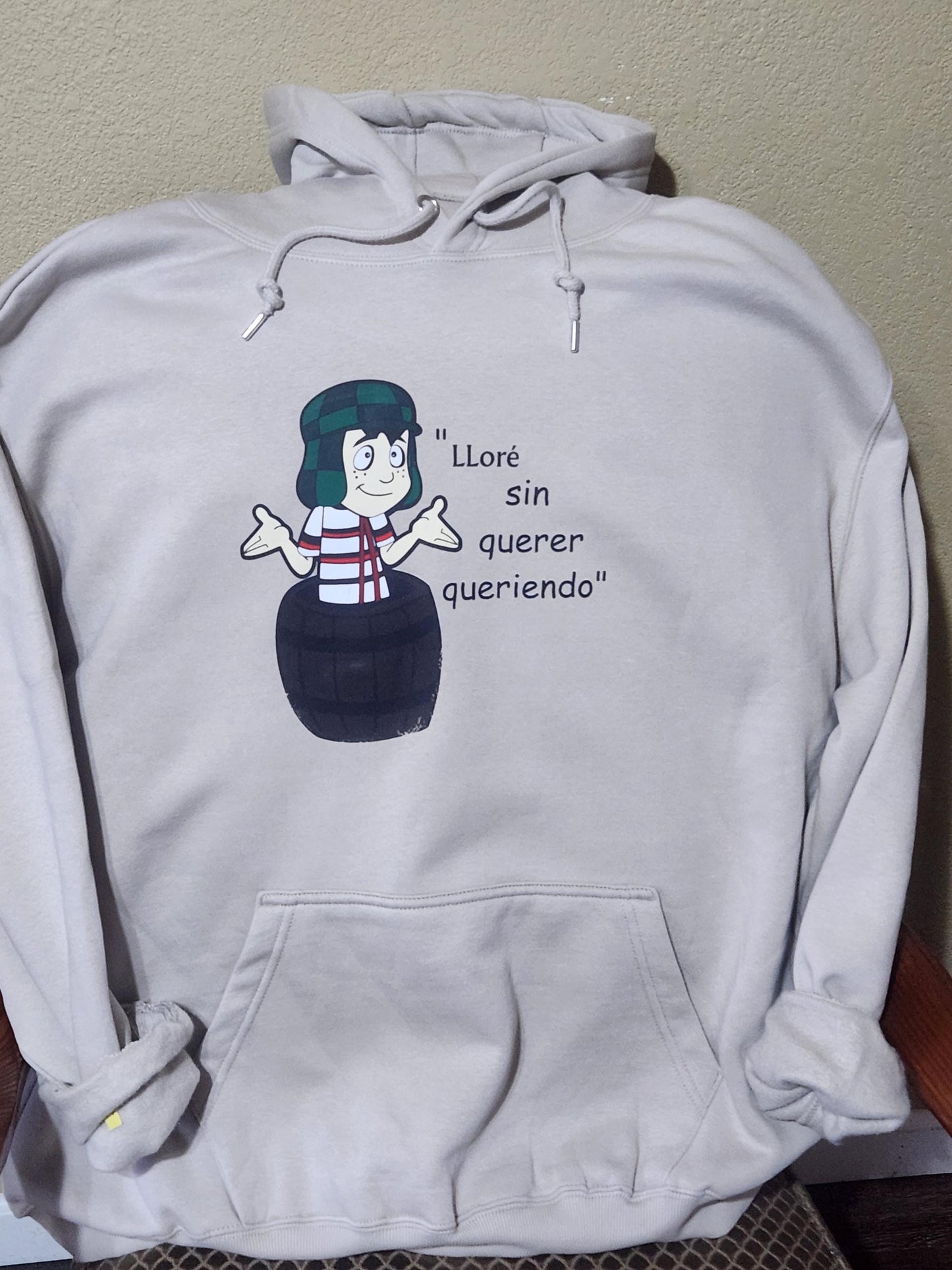 Sudadera Bordada del Tío Chillón con el Chavo/bebe.