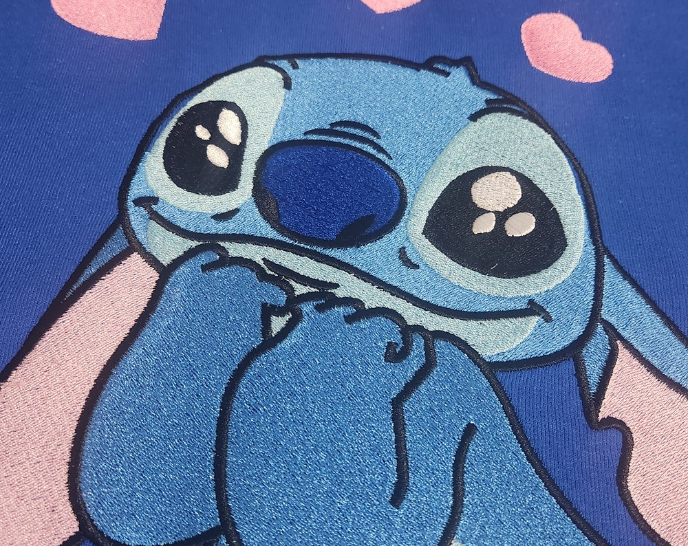 STITCH EMBROIDERY HOODIE