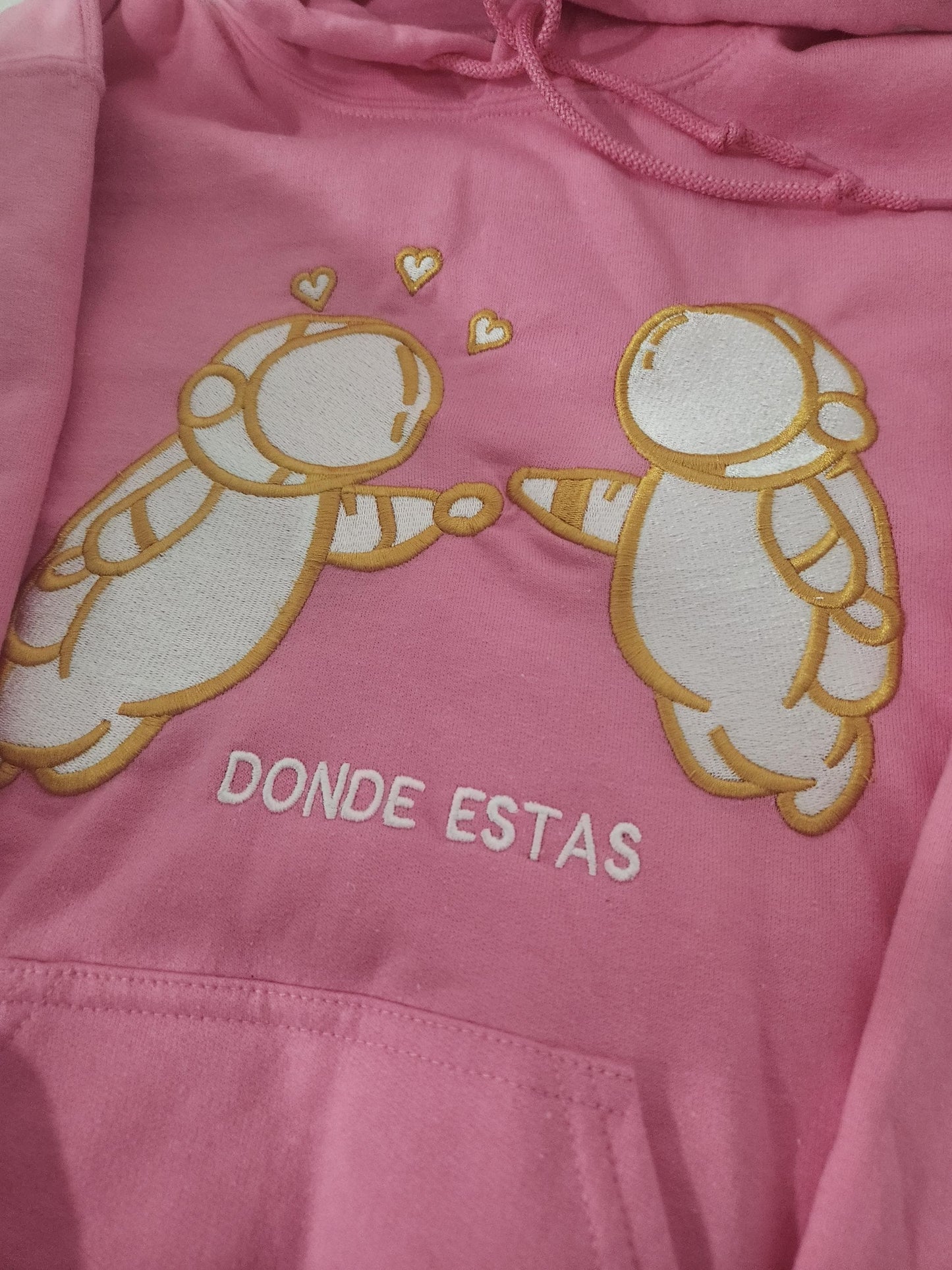 Sudadera con capucha y bordado de Iván Cornejo