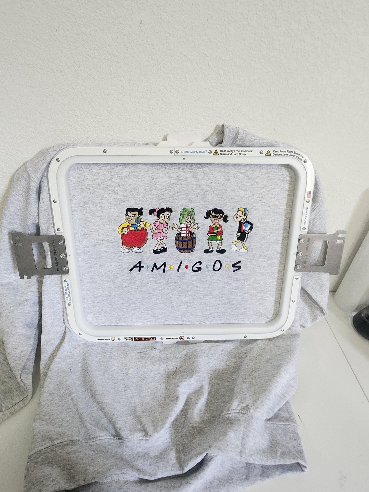 El Chavo Embroidered Amigos Sweater