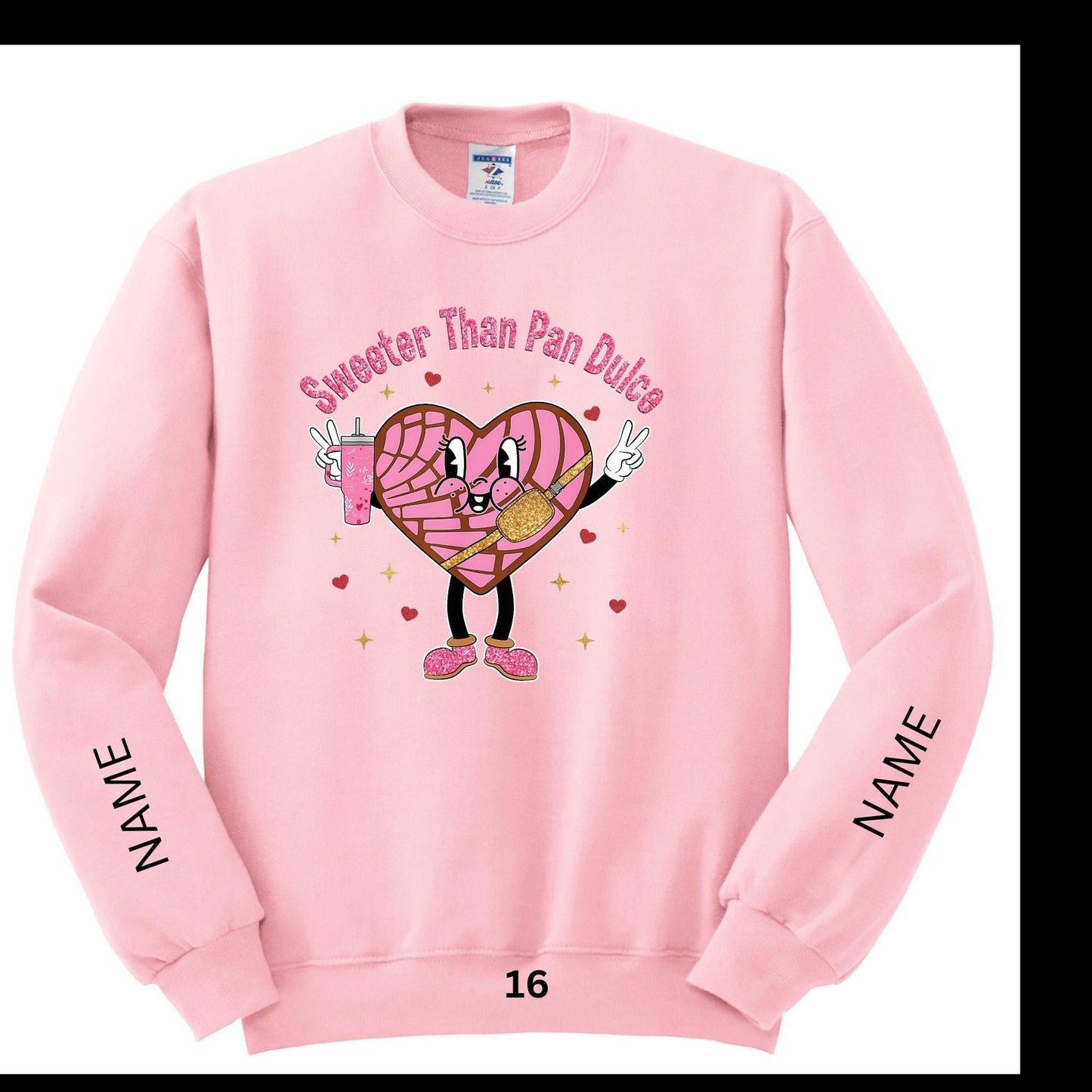 Valentines Conchas/Tacos Crewneck