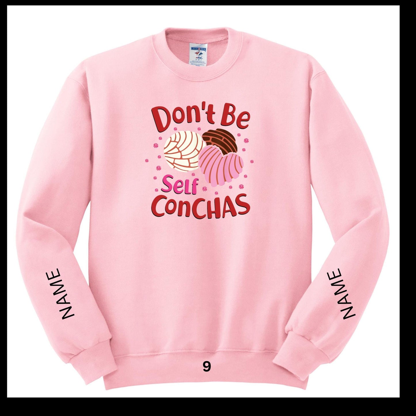 Valentines Conchas/Tacos Crewneck