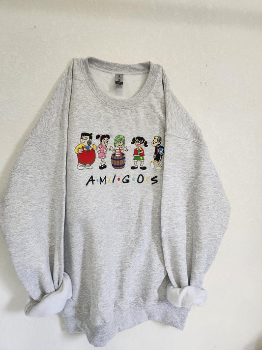 El Chavo Embroidered Amigos Sweater