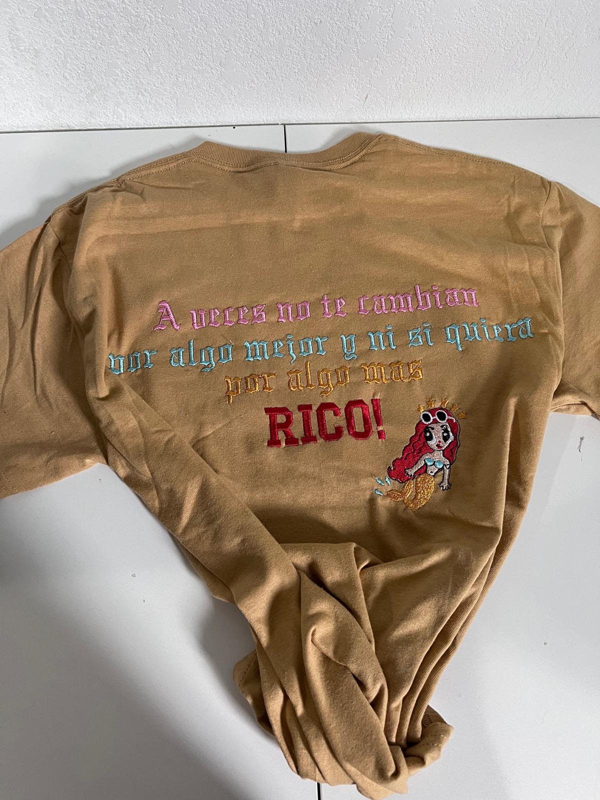 Camiseta Bordada Karol G