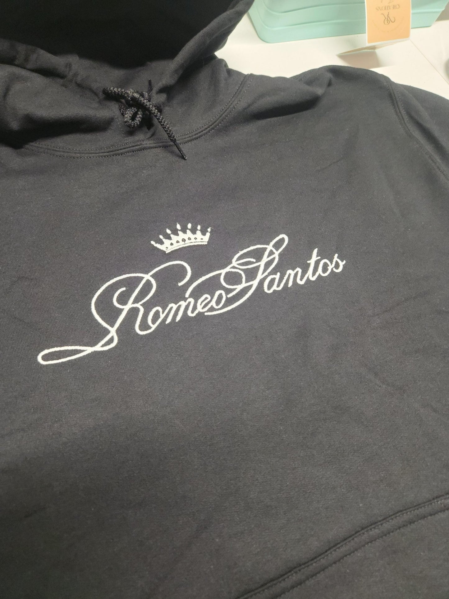 Romeo Santos Embroidery Hoodie