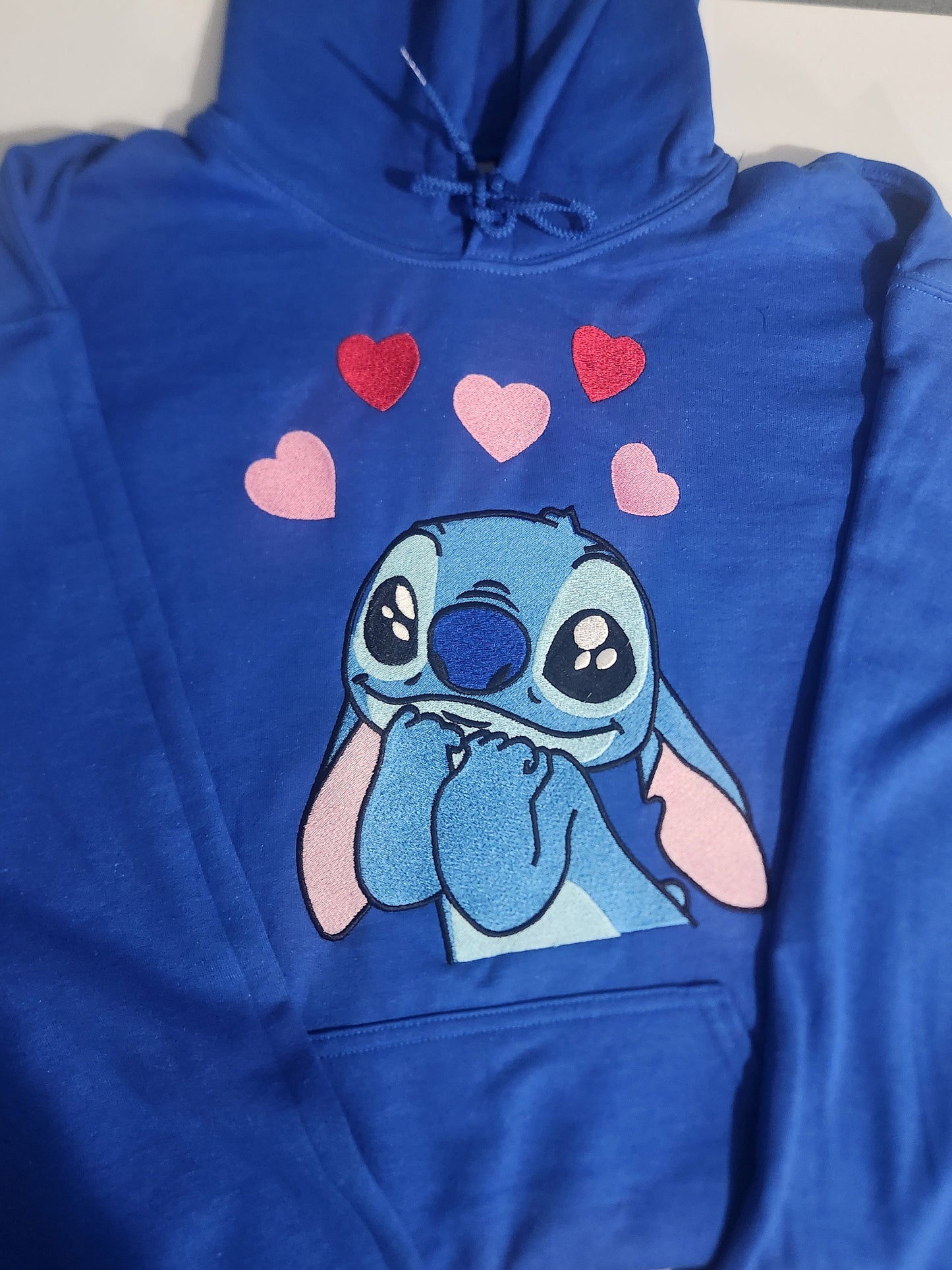 STITCH EMBROIDERY HOODIE