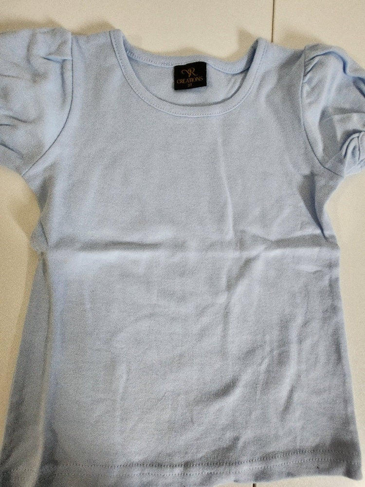 Shirts 100% cotton for girls/toddler