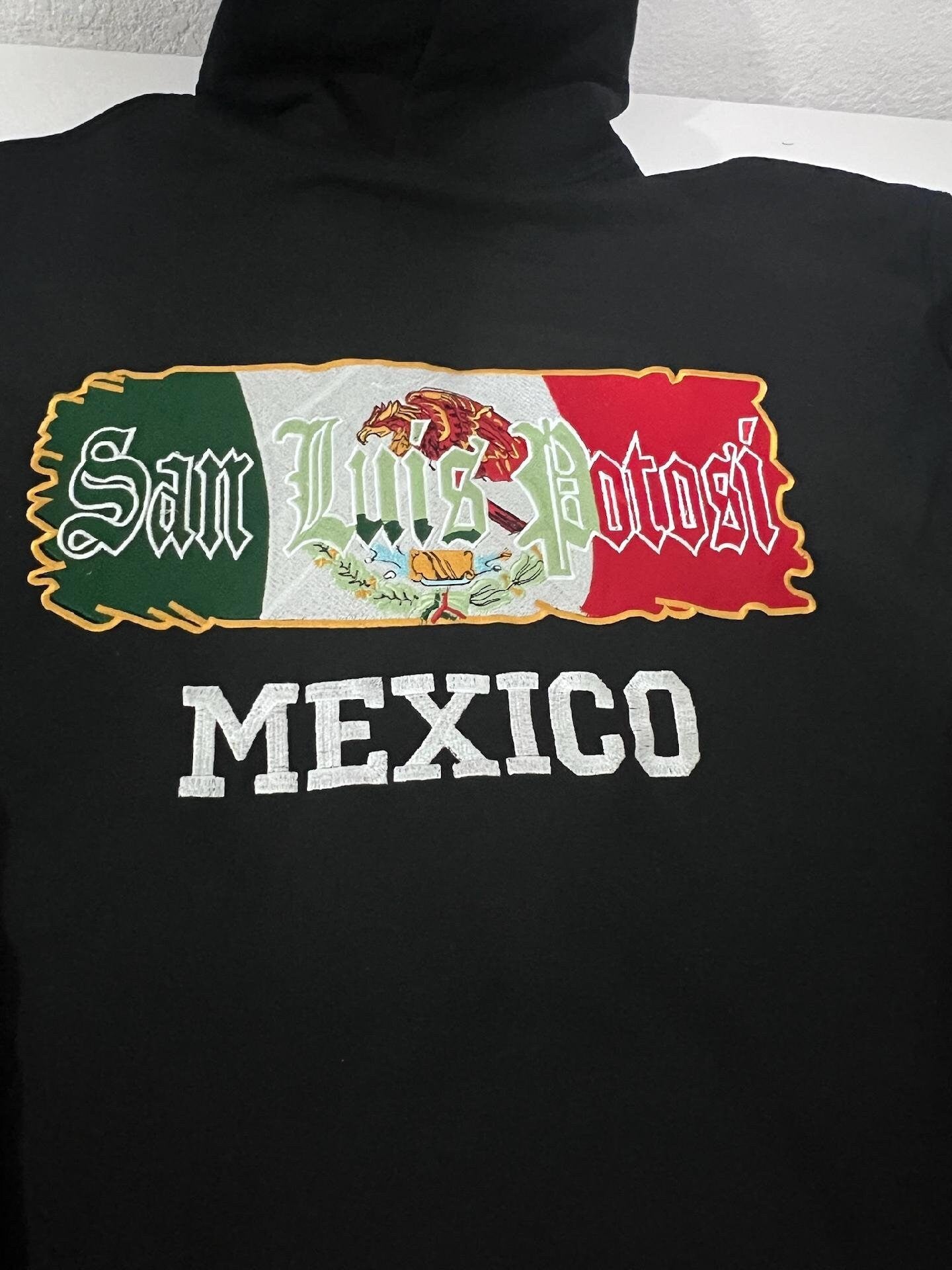 San Luis Potosi Mexico embroidery Hoodie... We have other states available!