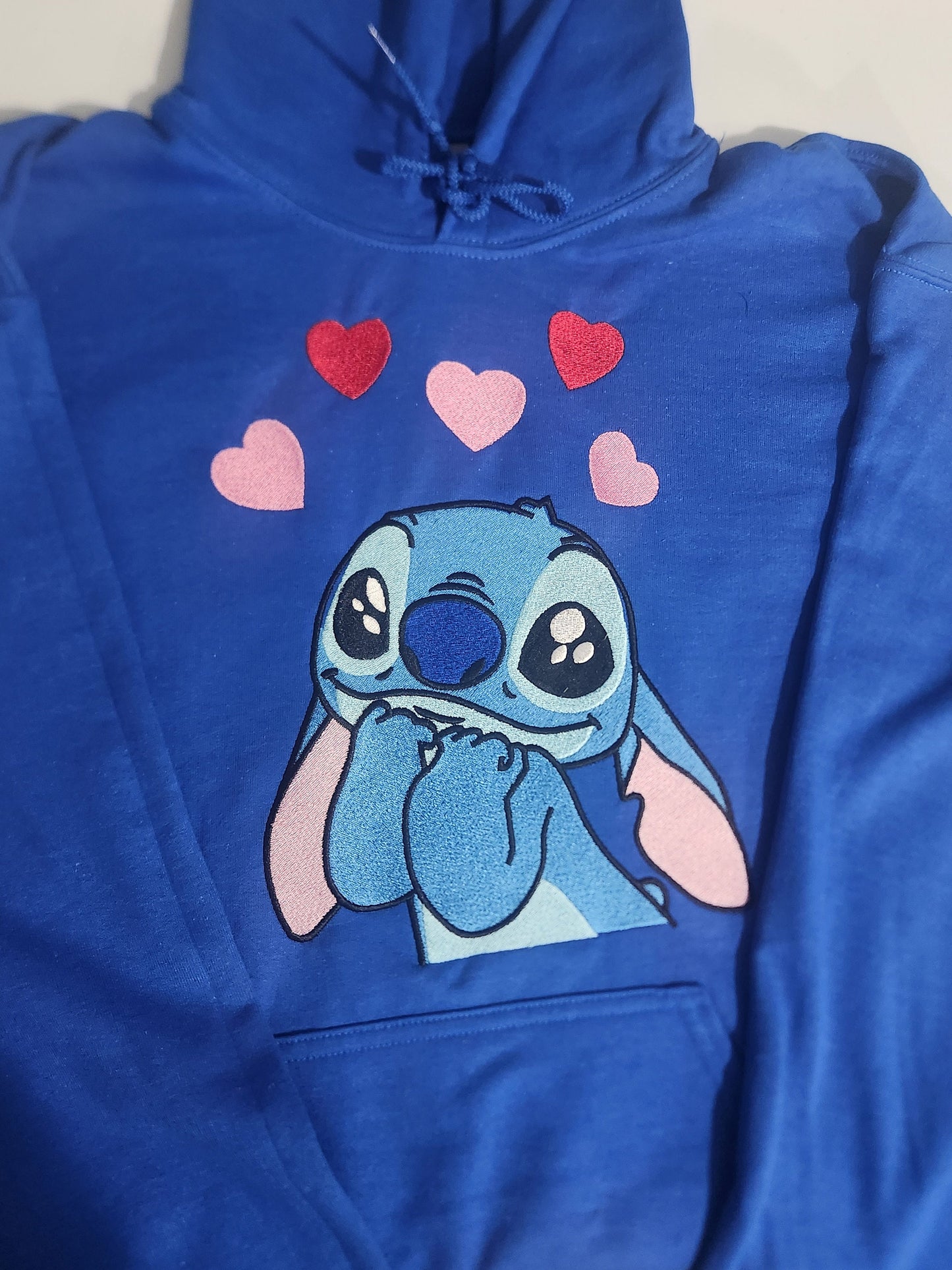 STITCH EMBROIDERY HOODIE