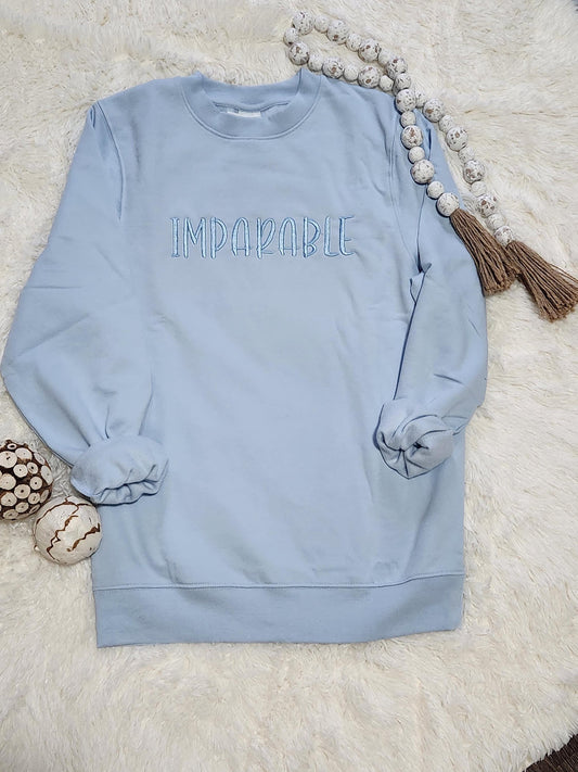 SUDADERA BORDADA IMPARABLE