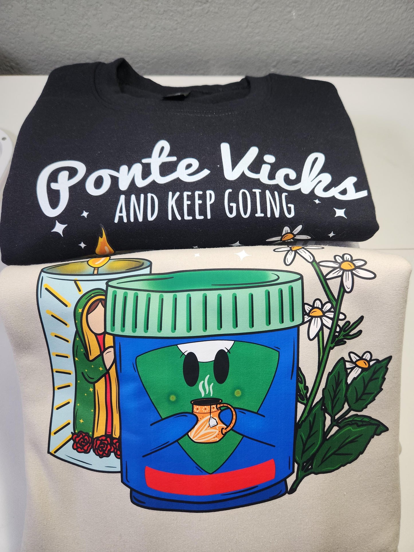 Ponte Vicks and Keep Going Crewneck