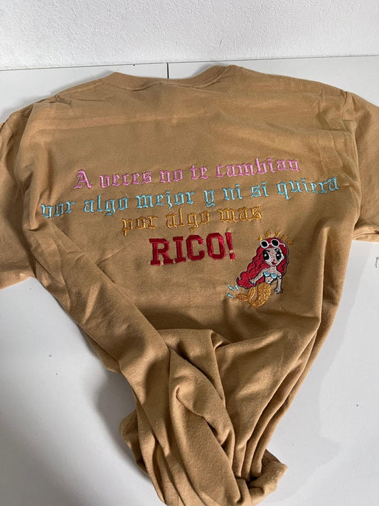 Camiseta Bordada Karol G