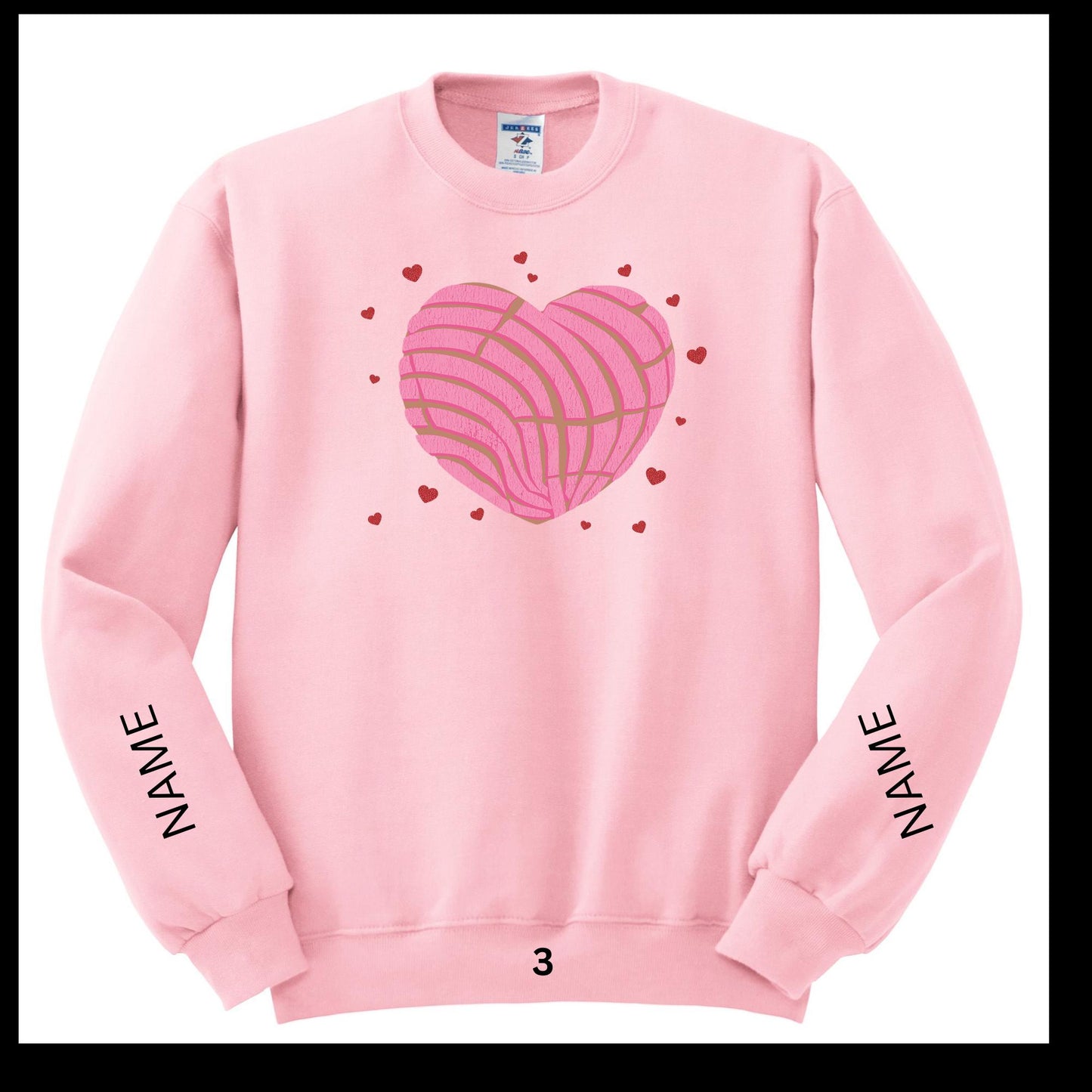 Valentines Conchas/Tacos Crewneck