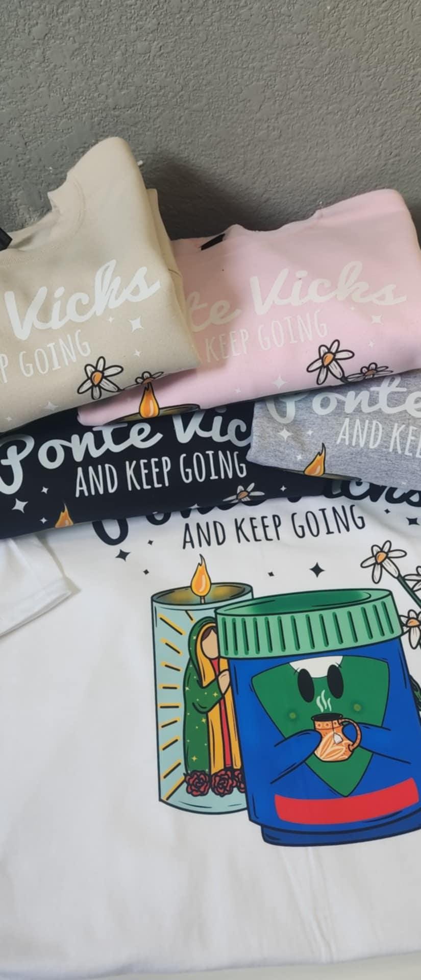 Ponte Vicks and Keep Going Crewneck